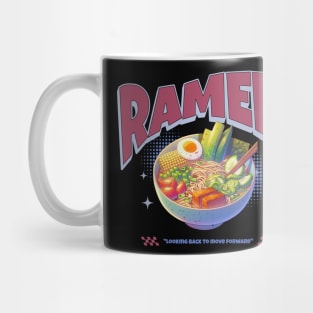 Ramen Vegetarian Noodles Kawaii Japan Vintage Mug